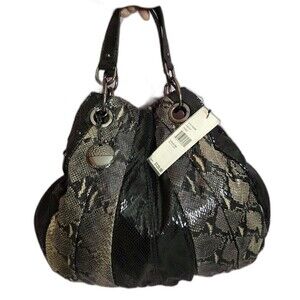 NWT Nine West snakeskin print handbag